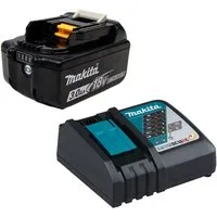 Makita Makita BL1830B Akku 3,0 Ah 18V Li-Ion mit Ladestandsanzeige &... Akku Starter-Set
