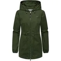 Ragwear Outdoorjacke Monadissimo B Leichte Kapuzenjacke mit Taillenzugband
