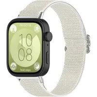 Wigento Smartwatch-Armband Nylon Outdoor für Huawei Watch Fit 5 4 / Fit 5 4 Pro / 3 Ersatz M10, Ersatz Austausch Nylon Sport Armband
