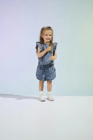 Kids mini Only - Kids mini Only 15346454 MediumBlueDenim/CHERRY MediumBlueDenim/CHERRY - Gr. - 98