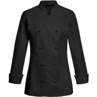 GREIFF Kochjacke Greiff GASTRO MODA Cuisine Damen Kochjacke Regular-Fit Schwarz