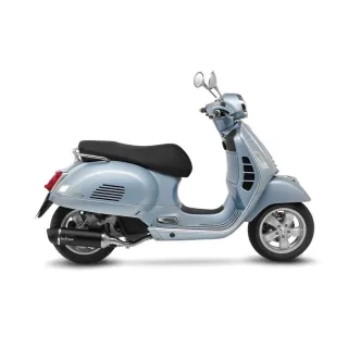 LeoVince Sportauspuff NERO Vespa GTS 125 i.e. / Super IGET Bj. 2021-2024 EURO-5 +Kat eintragungsfrei