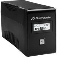 PowerWalker VI 850 LCD, USV schwarz, Retail