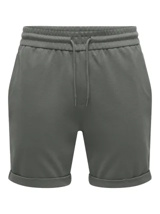 ONLY&SONS - ONSNEWKODYL REG S SHORTS BP Castor Gray - Gr. - M