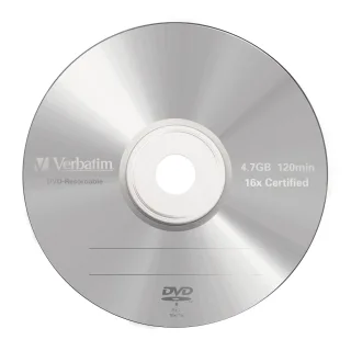 Verbatim 5 x DVD-R | 43519 | 4.7 GB 16x - mattsilber
