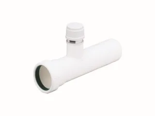DALLMER Verlängerungsrohr V 5, 215 mm lang, mit Belüfter, DN 50, 090539 090539