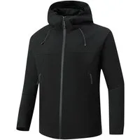 YOUTHUP Funktionsjacke Herren Outdoorjacke Übergangsjacke Winddichte Jacke