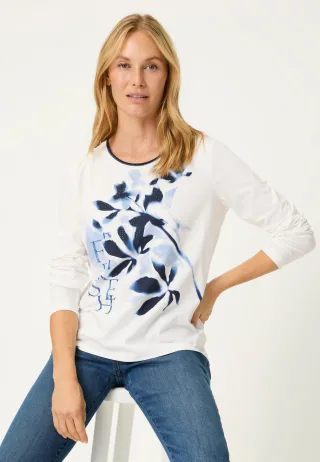Olsen - T-Shirt Long Sleeves off white - Gr. - 46