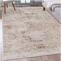 Mazovia Designteppich Modern Abstrakt Teppich für Wohnzimmer Schlafzimmer Büro - Kurzflor, 80 x 150 cm, Fußbodenheizung