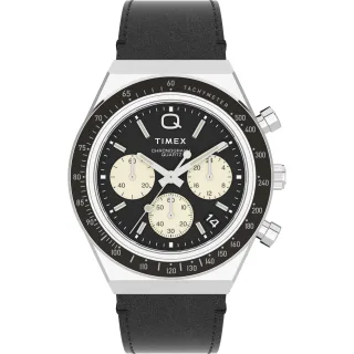 Timex Q Chronograph Herrenbraun Uhr TW2V42700