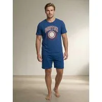 Henry Terre Shorty Pyjama Set Kurz - Paul Boston