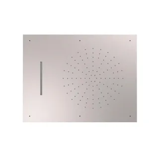 Tres Edelstahl Kopfbrause für Deckenmontage , 29997001AC 29997001AC