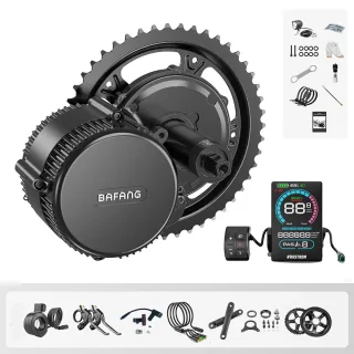 [EU DIRECT] BAFANG BBS02B 48V 750W Mid-Motor Conversion Kit Electric Bike Kits with VD618 Display Screen 36/42/44T Chain