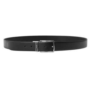 Boss - Gürtel für Herren/Damen Unisex, Leder (Schwarz)