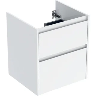 Geberit Ersatzteile Unterschrank für Möbelwaschtisch, 2 Schubladen B:55cm, weiß glanz, 246350011 246350011