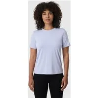 Les Lunes T-Shirt MILLIE Shirt Basic Locker geschnittenes Basic T-Shirt aus weichem Bambus-Mix