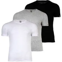 Diesel T-Shirt Herren T-Shirt 3er Pack Baumwolle (Packung, 3er Pack)