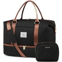 LuxusKollektion Reisetasche Reisetasche Damen Sporttasche Groß mit Schuhfach Nassfach Weekender