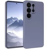 EAZY CASE Handyhülle TPU Hülle für Samsung Galaxy S26 Ultra 6,9 Zoll, Silikon Schutzhülle mit Kameraschutz Matt Back Cover Soft Eis Blau