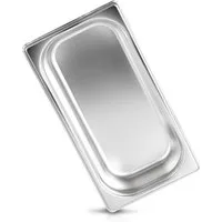 jokobela Thermobehälter GN Gastro Norm Behälter, Edelstahl (ungelocht), (GN 1/3, 65mm, 1-tlg), :: ungelocht :: geeignet für Gaggenau, Miele und Siemens Dampfgarer (E