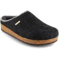 Tuffeln Filz-Pantoffeln Komfort Herren Clogs mit Kork-Fußbett Hausschuh vegan aus 100% Tuf-Felt
