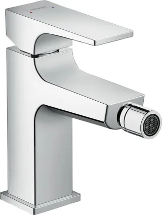 Hansgrohe Bidetmischer Metropol chrom mit Push-Open Ablaufgarnitur, 32520000 , 32520000 32520000