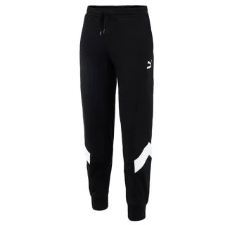 Puma Stretch Taille Bottoms Black White Herren Trackhose 597424 01