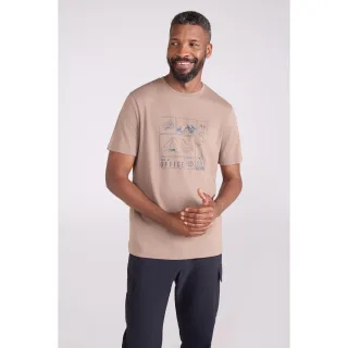 Mountain Warehouse - "Camping Sketch" T-Shirt für Herren (Braun)