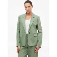 s.Oliver Jackenblazer Indoor-Blazer Antaillierter Leinenblazer