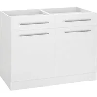 wiho Küchen Unterschrank Unna 100 cm breit, ohne Arbeitsplatte