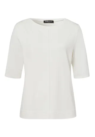 FRANK WALDER - Shirt CASUAL mit Biesendetail ecru - Gr. - 38