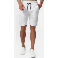 Indicode Jeansshorts Herren Ernest Jeans Shorts Herrenshorts aus elastischer Baumwoll-Qualität
