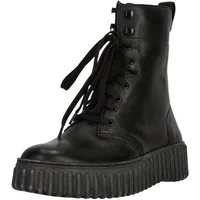 Clarks Torhill Style Stiefel aus schwarzem Glattleder