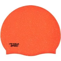 Aqua Speed Badekappe Bademütze mit 50% recyceltem Silikon – Dehnbar, langlebig & bequem (Reißfeste Bademütze mit glatter Oberfläche – ideal für Wassersport), Langlebige Silikon-Badehaube – Einfach anzuziehen & schnelltrocknend