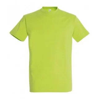 SOLS Mens Imperial Heavyweight Short Sleeve T-Shirt (Apfelgrün)