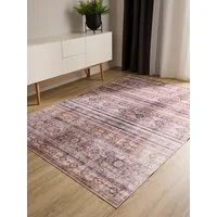 benuta Teppich George, rechteckig, Höhe: 5 mm, Vintage-Look, Kurzflor, Teppich Wohnzimmer, Schlafzimmer, Waschbar