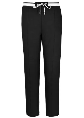 CLARINA - Sweathose, Bündchen schwarz - Gr. - 42