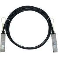 BlueLAN Direct Attach Kabel kompatibel zu Juniper EX-QSFP-40GE-DAC-1M QSFP schwarz, 1 Meter
