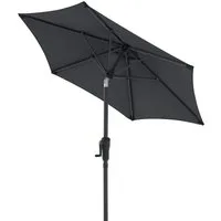 doppler® Sonnenschirm Doppler LIFE Lift ø 180 cm rund Mittelmastschirm Sonnenschirm in 4