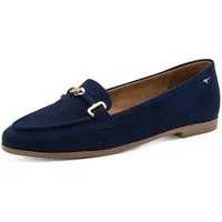 Tamaris Slipper, Blockabsatz, Businessschuh, Schlupfschuh mit modischem Zierriegel