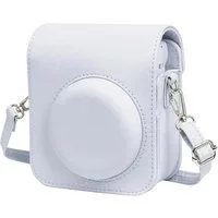 Mutig Kameratasche mini Camera Tasche,Kompatibel mit Fujifilm Instax Mini 12 Kameratasche (Kamera Tasche Ästhetisch Kunstleder Hülle, für Sofortbildkamera Tasche)