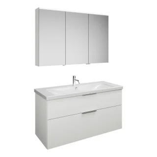 Burgbad SET Eqio Weiß Hochglanz/Alpinweiss, SFAN123RF2009C0001 SFAN123RF2009C0001