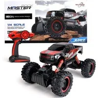 FunTomia Modellauto RC Ferngesteuertes Auto für Kinder - Rock Crawler / Monstertruck, Maßstab 1:14, (Set)