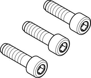 Hansgrohe Zylinderschraube Set M10x35mm/A2 , 97670000 97670000