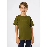 Champion T-Shirt ICONS TONAL Crewneck T-Shirt with Large Logo mit großem Logo, Kurzarm, aus Baumwolle