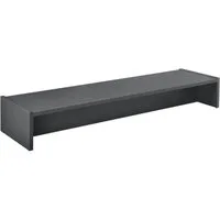 en.casa TV-Regal, »Flensberg« Monitorerhöhung 100x27x15cm - Dunkelgrau