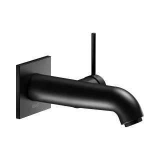 Keuco IXMO Soft Black Selection Waschtischarmatur Unterputz, eckig, Ausladung: 165 mm, schwarz matt 59516370202