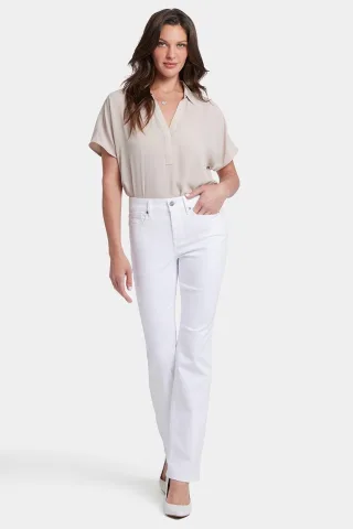 Barbara Bootcut-Jeans | Optisches Weiß