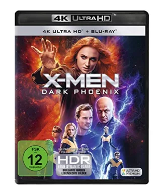 X-Men: Dark Phoenix (4K Ultra-HD + 2D Blu-ray) [Blu-ray]