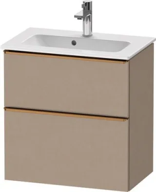 Duravit D-Neo Waschtischunterbau wandhängend Leinen Matt 610x372x625 mm - DE4368004750000 DE4368004750000